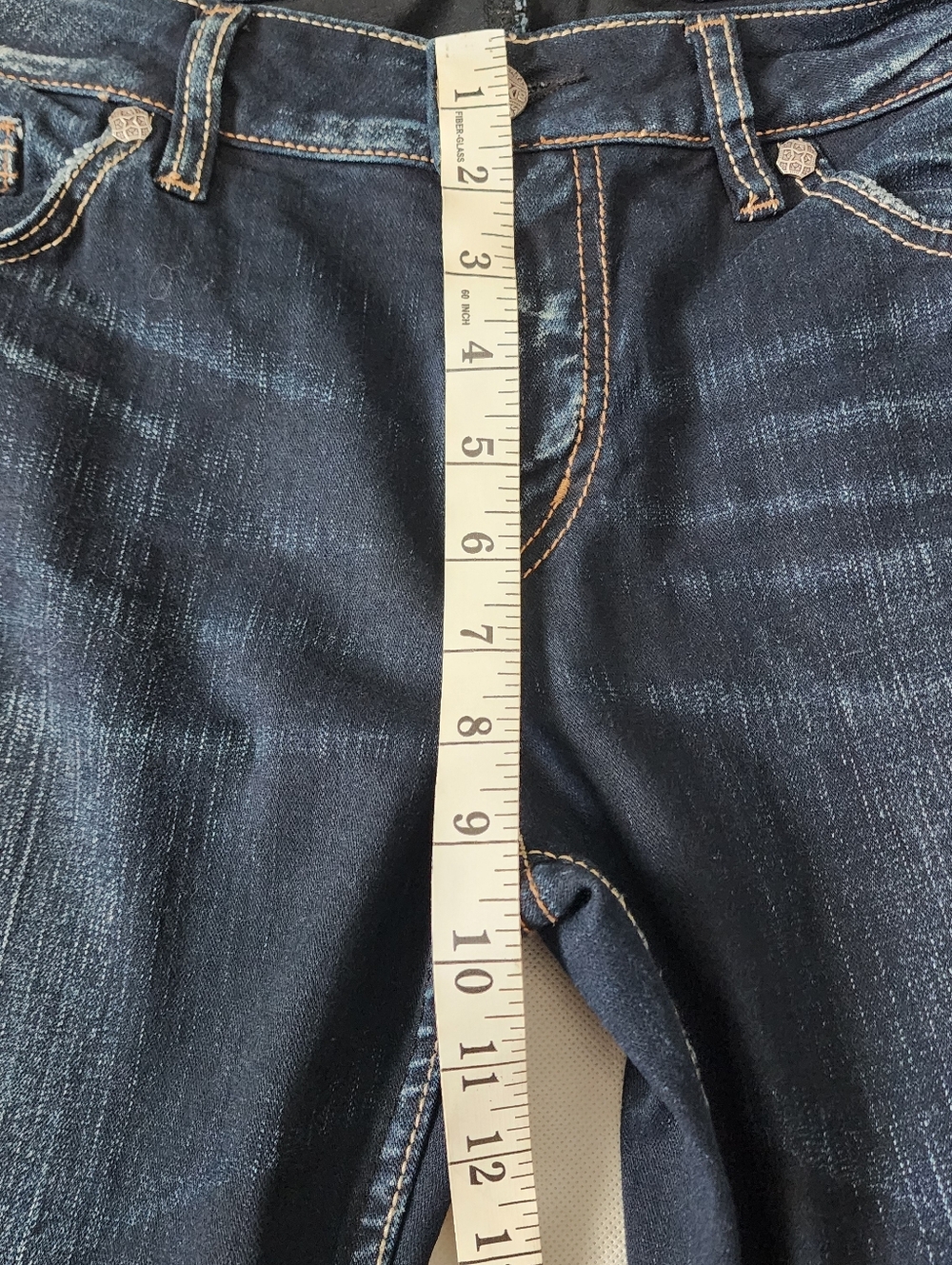 Silver Jeans Aiko High Skinny Jeans Size 32x31 - Picture 7 of 8